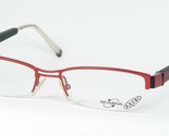 Reverse AXEBO RANIA 01 Rouge/Noir Lunettes 51-17-135mm France (Notes) - $56.53