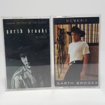 Garth Brooks Sevens &amp; No Fences Cassette Tape Lot of 2  - £5.90 GBP