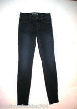 New J Brand Jeans Dark Blue Slim Skinny Womens 25 Fashion Designer USA  - £164.43 GBP