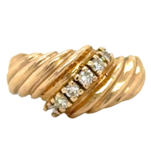 Authenticity Guarantee

1/4ctw Diamond 10k Yellow Gold Ring 3.8g Size 6.75 - $857.50