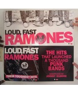 Ramones Poster Loud Fast Toughest Hits Album Promo 2-Sided The - $37.15 CAD