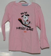 Reebok NHL Licensed Philadelphia Flyers Pink 12 Month Baby Long Sleeve Shirt - £11.98 GBP