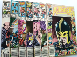 Avengers, 1986/87, Lot Of 7: 273, 274, 275, 276, 277, 278 &amp; 279,  Good C... - £24.78 GBP