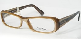 Calvin Klein 963 020 Beige /BROWN Eyeglasses Glasses Frame 53-15-135mm Italy - £62.27 GBP