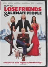 How To Lose Friends &amp; Alienate People  Dvd - £7.84 GBP