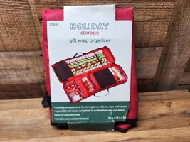 Storage Organizer For Christmas Wrapping Paper  Holiday Accessories - He... - $24.79