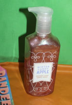 Bath & Body Works Winter Candy Apple 8 Oz  Creamy Luxe Hand Soap Gel Sealed - $17.81