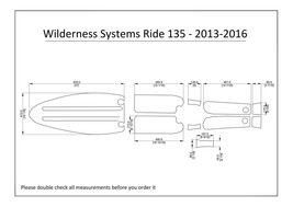 2013-2016 Wilderness System Ride 135 Kayak Boat EVA Foam Deck Floor Pad ... - £156.82 GBP