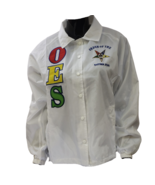 Order of Eastern Star Sorority Line Jacket White Crossing Line Jacket  - $60.00
