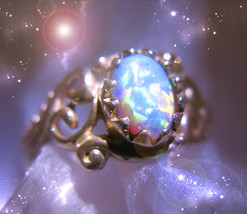 Haunted Ring Fine And Trime Royal Enhanced Weight Loss Golden Royal Magick - £104.49 GBP