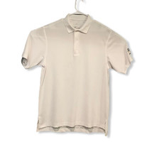 Monterey Club Mens Polo Golf Shirt Large L White Polyester Salem Hills - £9.39 GBP