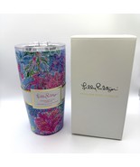NEW Lilly Pulitzer Travel Steel Thermal Tumbler 20 Oz Cay To My Heart #2... - $39.21 CAD