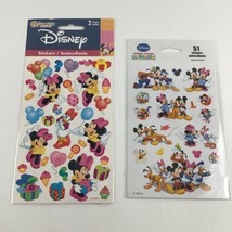 Disney Mickey Mouse Clubhouse Sticker Sheets Minnie Mouse Goofy Donald Duck - $12.82