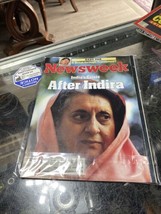 Newsweek Nov 12 1984 India&#39;s Crisis After Indira Gandhi / Indira Shot Dead Cover - £8.88 GBP