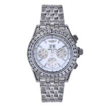 Breitling Windrider Crosswinds Special Chronograph Stainless Steel Watch 9 Carat - £7,378.06 GBP