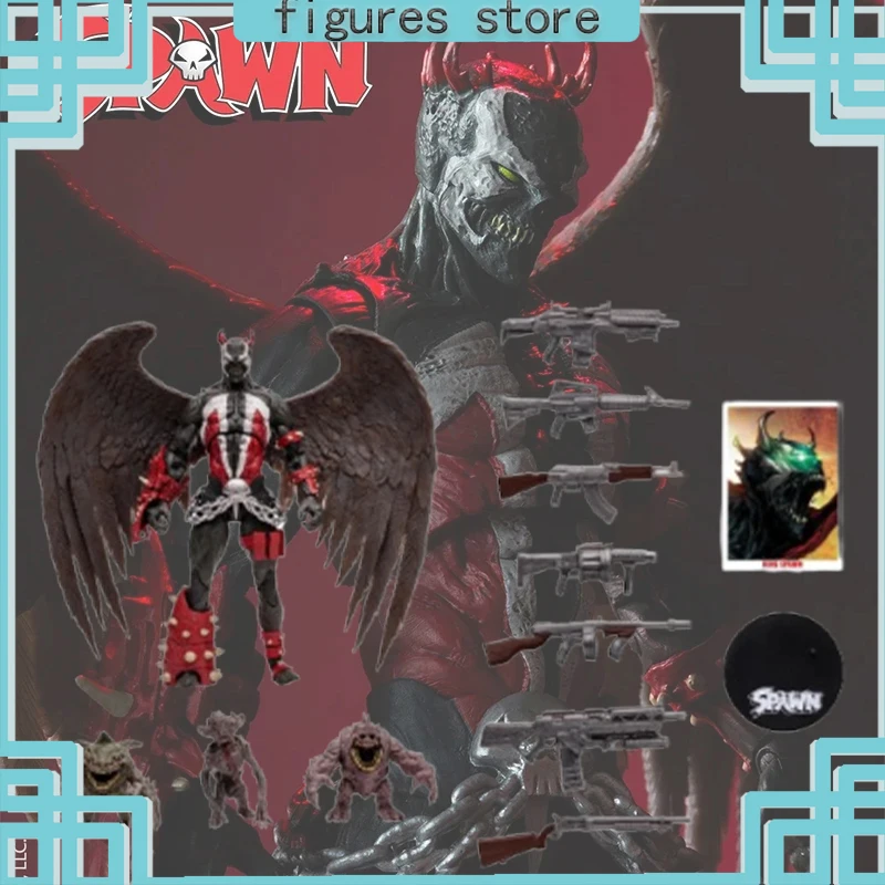 Mcfarlane Toys Anime Figure King Spawn Demon Minion And 7 Weapons Dc Mul... - £105.01 GBP+
