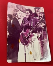 Rare John Lennon Performing With Chuck Berry Photo From Mike Douglas Show 1972 - £3.88 GBP