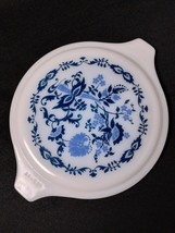 Vintage PYREX Blue Onion Willow Floral Pattern Lid • 20-C 30 • Lid Only • - $17.32