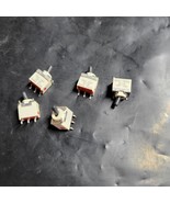 (5PCS) C&amp;K GT13MCBE GT13MV3BE Micro Mini  SWITCH TOGGLE SPDT 0.4VA 20V N... - $14.85
