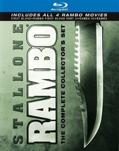 Rambo: The Complete Collectors Set (Blu-ray Disc, 2010, 4-Disc Set) NEW Sealed - £19.77 GBP