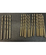 Lot of 18 3/16&quot; HSS Twist Drill Bits Precision Twist &amp; Fastenal New - $1,217.10 MXN