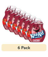 Kool-Aid Liquid Cherry Flavored Soft Drink Mix, 1.62 fl oz Bottle | 6 Pack - $36.99