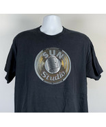 Legendary Sun Record Company T Shirt Mens Large Black Memphis Tennessee - £17.34 GBP