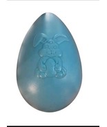 Vintage Blue Grand Venture 14” Easter Egg Plastic Blow Mold Yard Decoration - £14.80 GBP