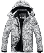 OTU Mens Waterproof Ski Jacket Snowboarding Windbreaker Warm Winter Hood... - £36.56 GBP