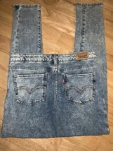 Girls Size 12 Levi&#39;s Super Soft Super Skinny Knit Denim Jeggings Nwot - £11.96 GBP