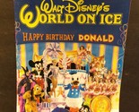Walt Disney&#39;s World on Ice Happy Birthday Mickey Souvenir Program 1984 - $35.98