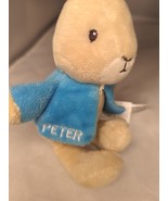 Peter Rabbit 9” Plush Blue Coat Beatrix Potter Easter Bunny Rare Stuffed... - £15.47 GBP