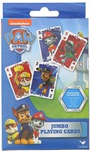 Nickelodeon Paw Patrol Jumbo Playing Cards - $6.99