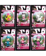Disney Junior Minnie Mouse 2&quot; figures cake toppers Select from Menu - £2.94 GBP+