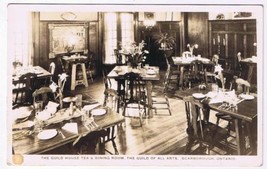 Ontario Postcard Scarborough Guild House Tea &amp; Dining Room RPPC - £5.69 GBP