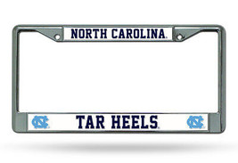 University Of North Carolina Chrome Metal License Plate Frame New & Licensed - $9.70
