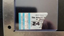 THE ALLMAN BROTHERS BAND - VINTAGE JUNE 24, 1979 MINNEAPOLIS CONCERT TIC... - £19.46 GBP