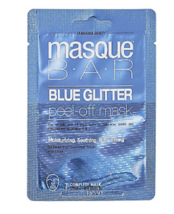 Masque Bar Blue Glitter Peel Off Face Mask, 0.4 fl oz, Single Use - $9.78 CAD