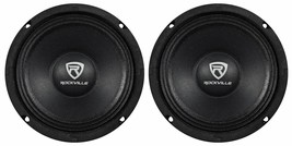 (2) Rockville RM64PRO 6.5&quot; 400 Watt 4 Ohm SPL Mid-Bass Midrange Car Speakers - £66.54 GBP