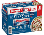Bumble Bee Solid White Albacore Tuna in Water 5 Oz Can (Pack of 8) - Wil... - $25.49