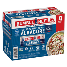 Bumble Bee Solid White Albacore Tuna in Water 5 Oz Can (Pack of 8) - Wild Caught - $25.49