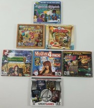 Mystery Pc Game Bundle Of 7 Titles See Description For Titles - £37.24 GBP