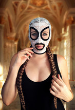Lace sexy woman mask.Rave mask for party, festival, cosplay.Harness goth... - $32.00