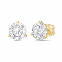 Diana M Jewels 2.00 Cts Round Lab Grown Stud Earrings Size One Size - $552.42