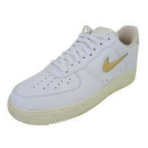 Nike Air Force 1 Low 07 LX White Sneakers Leather DC8894 100 Vanilla Men SZ 9.5 - £70.79 GBP