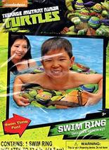Nickelodeon Teenage Mutant Ninja Turtles - 17.5&quot; Swim Ring - Includes Repair Kit - £9.86 GBP