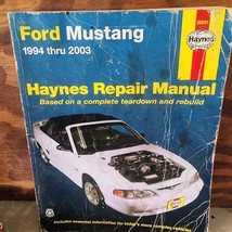 Haynes 36051 Ford Mustang 1994-2003 Repair Manual See Pictures - $12.34