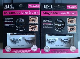 Ardell Professional Magnetic Gel Liner &amp; eyelashes Kit Wispies New Reusa... - $19.50