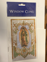 Our Lady of Guadalupe Window Cling, New # 045 - $3.96