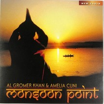 Al Gromer Khan &amp; Amelia Cuni - Monsoon Point (CD 1995 New Earth) - Near MINT - £11.62 GBP